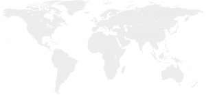 Mapa de exportación de suelas para calzado fabricadas en Suelas Gallardo
